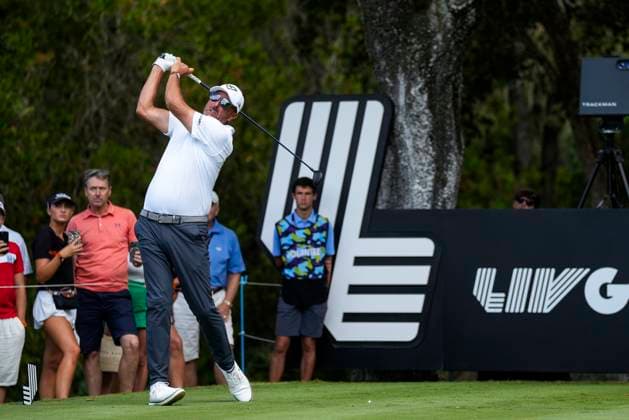 July 12, 2025, Cadiz, Cadiz, SPAIN: Phil Mickelson of Hyflyers team in actions during day two of the LIV Golf Andalucia at Golf Club Royal of Valderrama on July 12, 2025 in Cadiz, Spain. Cadiz SPAIN - ZUMAa181 20250712_zaa_a181_089 Copyright: xJoaquinxCorcherox