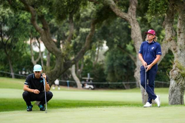 July 12, 2025, Cadiz, Cadiz, SPAIN: Cameron Smith of Ripper team looks on during day two of the LIV Golf Andalucia at Golf Club Royal of Valderrama on July 12, 2025 in Cadiz, Spain. Cadiz SPAIN - ZUMAa181 20250712_zaa_a181_093 Copyright: xJoaquinxCorcherox