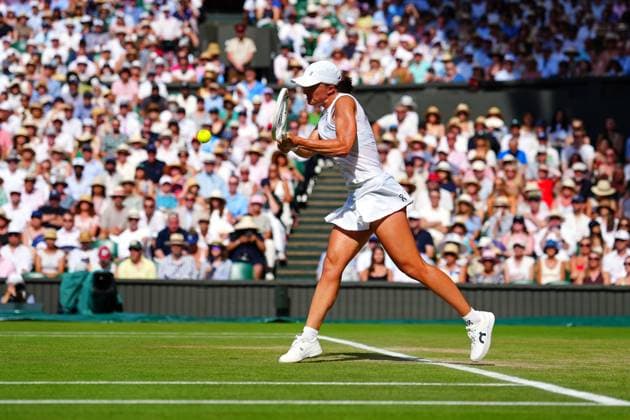 Iga Swiatek during the Ladies Singles Final Wimbledon Tennis Championships, Day 13, The All England Lawn Tennis and Croquet Club, London, UK - 12 Jul 2025London The All England Lawn Tennis and United Kingdom  Copyright: xJavierxGarcia Shutterstockx 15392293bc