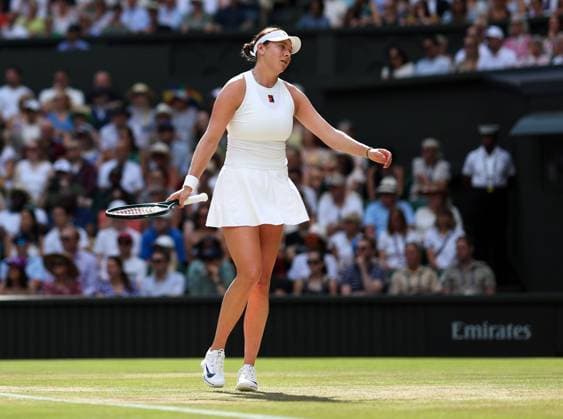 Amanda Anisimova dejected during the Ladies Singles Final Wimbledon Tennis Championships, Day 13, The All England Lawn Tennis and Croquet Club, London, UK - 12 Jul 2025London The All England Lawn Tennis and United Kingdom  Copyright: xEllaxLing Shutterstockx 15392295h