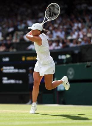 Iga Swiatek during the Ladies Singles Final Wimbledon Tennis Championships, Day 13, The All England Lawn Tennis and Croquet Club, London, UK - 12 Jul 2025London The All England Lawn Tennis and United Kingdom  Copyright: xEllaxLing Shutterstockx 15392295p