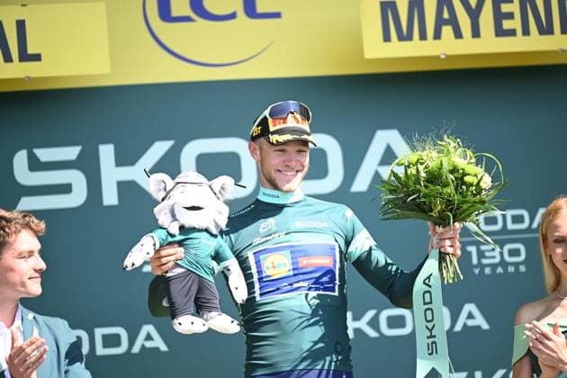 12-07-2025 Tour De France; Tappa 08 Saint Meen Le Grand - Laval; 2025, Lidl - Trek; Milan, Jonathan; Laval; 