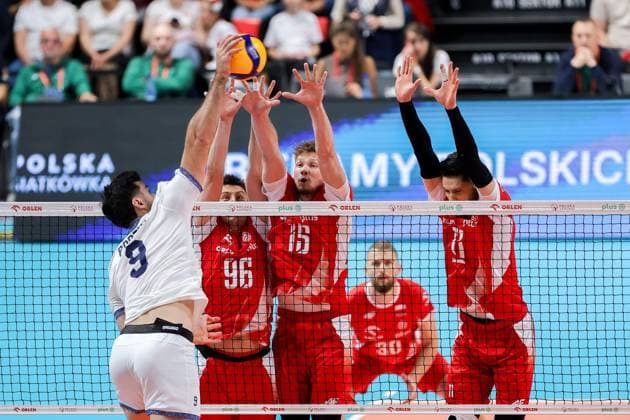 OLSZTYN 12.07.2025 SIATKOWKA MIEDZYNARODOWY MECZ TOWARZYSKI POLSKA - IRAN - - - FRIENDLY INTERNATIONAL VOLLEYBALL MATCH: POLAND - IRAN NZ JAN FIRLEJ JAKUB KOCHANOWSKI ALEKSANDER SLIWKA FOT. MACIEJ GILEWSKI 400mm.pl NEWSPIX.PL --- newspix.pl 