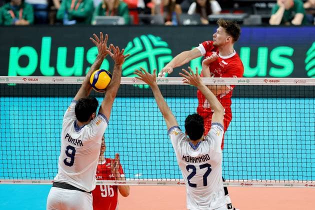Volleyball, International match, Poland - Iran