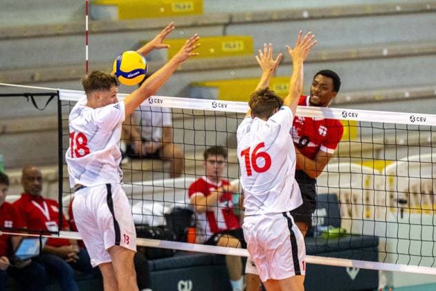 Volleyball, U22 European Championship qualification, Denmark - England
