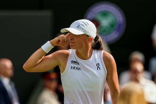 Wimbledon 2025 Iga Swiatek during Wimbledon 2025 tennis tournament in London England on 11 July 2025. London England  Copyright: xFotoxOlimpikx originalFilename:jastrzebowski-wimbledo250711_npiy4.jpg
