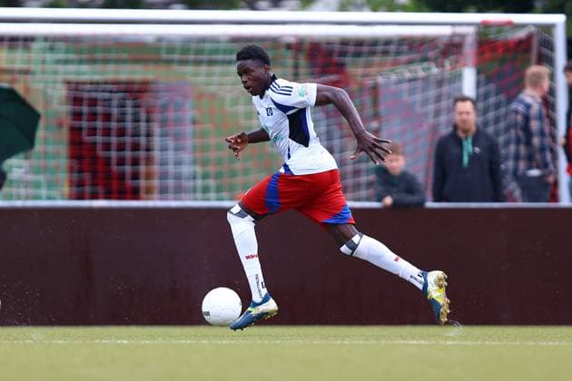 Raif Adam Hamburger SV U21 Football I Men I Billstedt Cup 2025 I Season 2025 2026 I Final I FC Eintracht Norderstedt Hamburger SV U21 I 12 07 2025 I Öjendorfer Weg