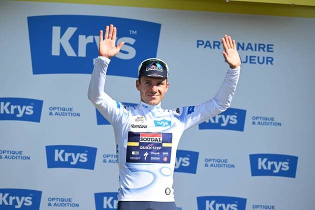 12-07-2025 Tour De France; Tappa 08 Saint Meen Le Grand - Laval; 2025, Soudal - Quick Step; Evenepoel, Remco; Laval; 