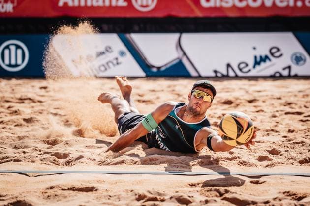 Beach volleyball, German Beach Tour in Munich
