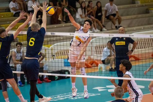 Volleyball, U22 European Championship qualification, Italy - Ukraine