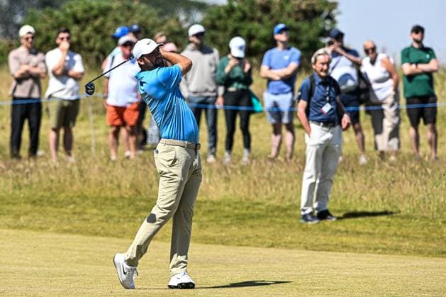 Scottish Open Day Three Scottie Scheffler on Day Three of the Genesis Scottish Open 2025 at The Renaissance Club, North Berwick UK Newspapers OUT Copyright: xJamiexJohnstonx FIL-21960-0132