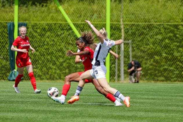 Football, Women, Test match, FC Zurich - SC Freiburg