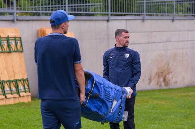 13 07 2025, Football, Season 2025 2026, 2 Bundesliga, Preparation, VfL Bochum summer training camp in Scheffau am Wilden Kaiser, Day 2, Team manager Simon Zoller VfL Bochum 1848 xRHR PHOTO YYx Copyright: RHR-FOTOx RHR-FOTO YY