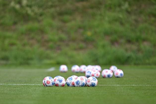 13 07 2025, Football, Season 2025 2026, 2 Bundesliga, Preparation, VfL Bochum summer training camp in Scheffau am Wilden Kaiser, Day 2, Feature balls, xRHR FOTO YYx Copyright: RHR-FOTOx RHR-FOTO YY