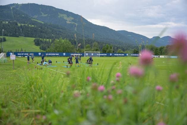13 07 2025, Football, Season 2025 2026, 2 Bundesliga, Preparation, VfL Bochum summer training camp in Scheffau am Wilden Kaiser, Day 2, Overview training ground, xRHR FOTO YYx Copyright: RHR-FOTOx RHR-FOTO YY