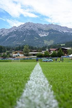 13 07 2025, Football, Season 2025 2026, 2 Bundesliga, Preparation, VfL Bochum summer training camp in Scheffau am Wilden Kaiser, Day 2, Overview training ground, xRHR FOTO YYx Copyright: RHR-FOTOx RHR-FOTO YY