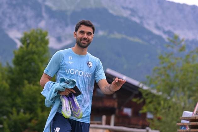 13 07 2025, Football, Season 2025 2026, 2 Bundesliga, Preparation, VfL Bochum summer training camp in Scheffau am Wilden Kaiser, Day 2, Gerrit Holtmann VfL Bochum 1848 xRHR PHOTO YYx Copyright: RHR-FOTOx RHR-FOTO YY