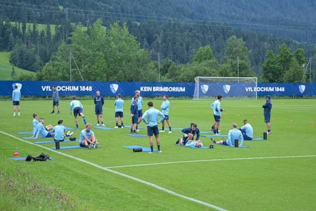 13 07 2025, Football, Season 2025 2026, 2 Bundesliga, Preparation, VfL Bochum summer training camp in Scheffau am Wilden Kaiser, Day 2, Overview training session, xRHR FOTO YYx Copyright: RHR-FOTOx RHR-FOTO YY