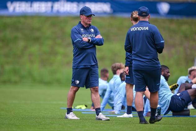 13 07 2025, Football, Season 2025 2026, 2 Bundesliga, Preparation, VfL Bochum summer training camp in Scheffau am Wilden Kaiser, Day 2, Coach Dieter Hecking VfL Bochum 1848 xRHR PHOTO YYx Copyright: RHR-FOTOx RHR-FOTO YY