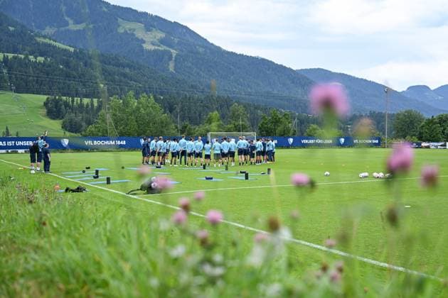 13 07 2025, Football, Season 2025 2026, 2 Bundesliga, Preparation, VfL Bochum summer training camp in Scheffau am Wilden Kaiser, Day 2, Overview training ground, xRHR FOTO YYx Copyright: RHR-FOTOx RHR-FOTO YY