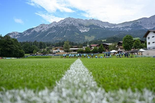 13 07 2025, Football, Season 2025 2026, 2 Bundesliga, Preparation, VfL Bochum summer training camp in Scheffau am Wilden Kaiser, Day 2, Overview training ground, xRHR FOTO YYx Copyright: RHR-FOTOx RHR-FOTO YY