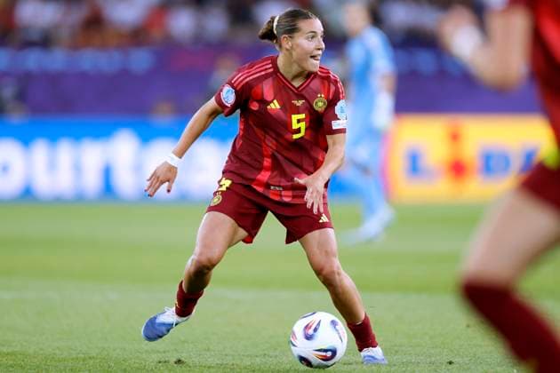 WAMSER Carlotta Team Germany UEFA Womens Soccer EURO 2025 in Switzerland Preliminary round match Sweden Germany 4 1 on 12 07 2025 in Zurich Copyright: xLacixPerenyix