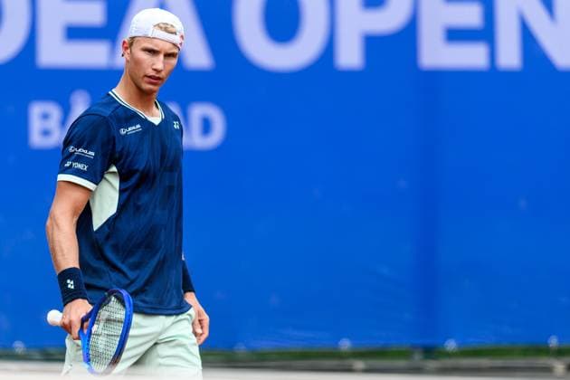 250720 Nicolai Budkov Kjaer of Norway during the qualifier tennis match at Nordea Open on July 20, 2025 in Bastad Photo Mathilda Schuler BILDBYRAN kod MA MA0845 tennis atp 250 nordea open bbeng kval norge norway  Copyright: MATHILDAxSCHULER BB250720MA006