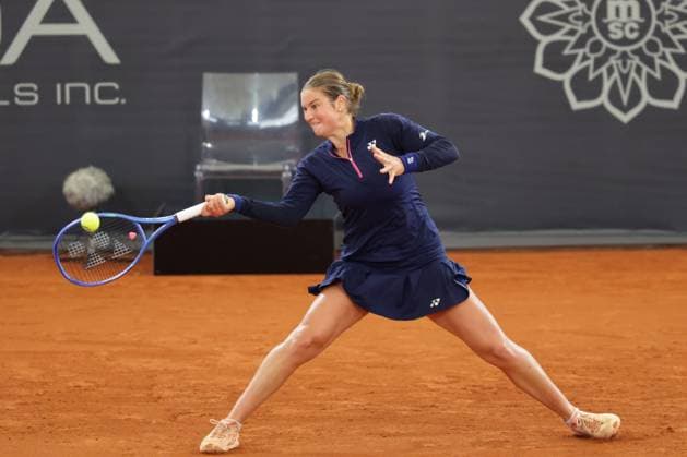 GER, Hamburg, xFSx, ATP250 Womens Tennis Tournament MSC Hamburg Ladies Open 2025, 13 07 2025 Valentina Steiner GER vs Renata Jamrichova SVK v l , Valentina Steiner GER plays a forehand Copyright: HMBxMedia FernandoxSoares