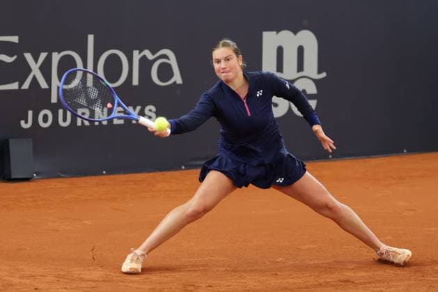 GER, Hamburg, xFSx, ATP250 Womens Tennis Tournament MSC Hamburg Ladies Open 2025, 13 07 2025 Valentina Steiner GER vs Renata Jamrichova SVK v l , Valentina Steiner GER plays a forehand Copyright: HMBxMedia FernandoxSoares