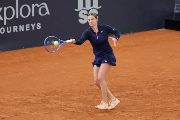 GER, Hamburg, xFSx, ATP250 Womens Tennis Tournament MSC Hamburg Ladies Open 2025, 13 07 2025 Valentina Steiner GER vs Renata Jamrichova SVK v l , Valentina Steiner GER plays a forehand Copyright: HMBxMedia FernandoxSoares