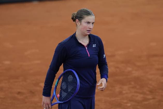 GER, Hamburg, xFSx, ATP250 Womens Tennis Tournament MSC Hamburg Ladies Open 2025, 13 07 2025 Valentina Steiner GER vs Renata Jamrichova SVK v l , Valentina Steiner GER disappointed, disappointed looking, dissapointed, sad, frustrated, frustrated, frustrated Copyright: HMBxMedia FernandoxSoares