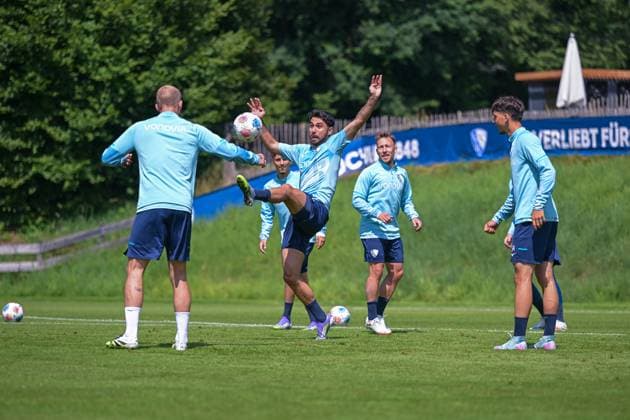 13 07 2025, Football, Season 2025 2026, 2 Bundesliga, Preparation, VfL Bochum summer training camp in Scheffau am Wilden Kaiser, Day 2, Gerrit Holtmann VfL Bochum 1848 xRHR PHOTO YYx Copyright: RHR-FOTOx RHR-FOTO YY