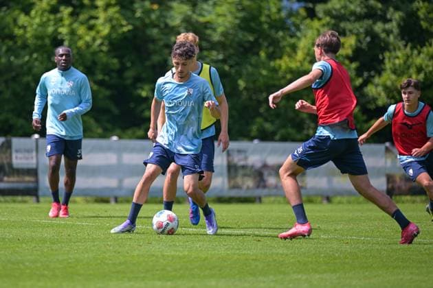 13 07 2025, Football, Season 2025 2026, 2 Bundesliga, Preparation, VfL Bochum summer training camp in Scheffau am Wilden Kaiser, Day 2, Alessandro Crimaldi VfL Bochum 1848 xRHR PHOTO YYx Copyright: RHR-FOTOx RHR-FOTO YY