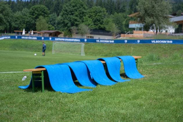 13 07 2025, Football, Season 2025 2026, 2 Bundesliga, Preparation, VfL Bochum summer training camp in Scheffau am Wilden Kaiser, Day 2, Sports mats, xRHR PHOTO YYx Copyright: RHR-FOTOx RHR-FOTO YY