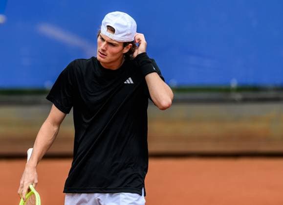 250720 Olle Wallin of Sweden during the qualifier tennis match at Nordea Open on July 20, 2025 in Bastad Photo Mathilda Schuler BILDBYRAN kod MA MA0845 tennis atp 250 nordea open bbeng kval sweden sverige  Copyright: MATHILDAxSCHULER BB250720MA018