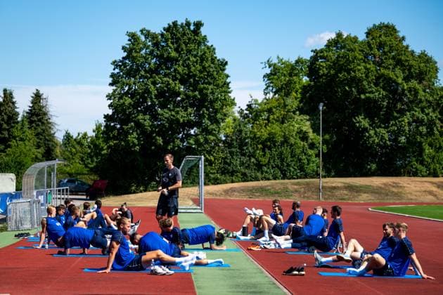The players of Darmstadt at training, SV Darmstadt 98, Football, 2 Bundesliga, Training camp, 4 day, 13 07 2025 SV Darmstadt 98, Football, 2 Bundesliga, Training camp, 4 day, 13 07 2025 Bad Wörishofen Copyright: xEibner-Pressefoto FlorianxWiegandx EP_FWD