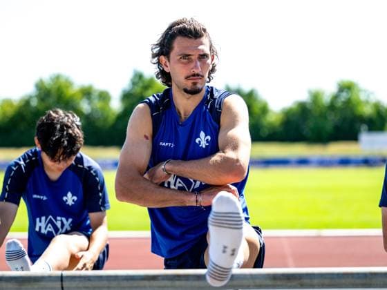 Fraser Hornby SV Darmstadt 98, 09 at training, SV Darmstadt 98, football, 2 Bundesliga, training camp, 4 day, 13 07 2025 SV Darmstadt 98, football, 2 Bundesliga, training camp, 4 day, 13 07 2025 Bad Wörishofen Copyright: xEibner-Pressefoto FlorianxWiegandx EP_FWD