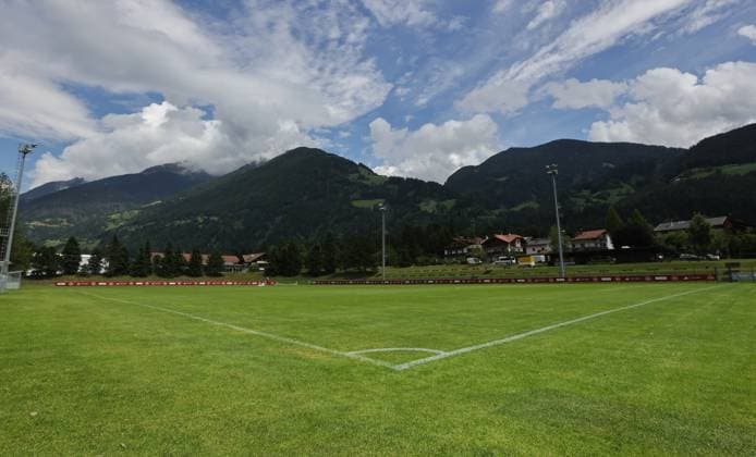 13 07 2025 Soccer 2 Soccer Bundesliga Season 2025 2026 1 FC Nürnberg FCN Club Training Camp Summer Summer Training Camp Gais Bruneck South Tyrol Zink DaMa xdaxmax Symbol Image Symbol Photo Feature Impression Sports Field Training Field Soccer Field Gais