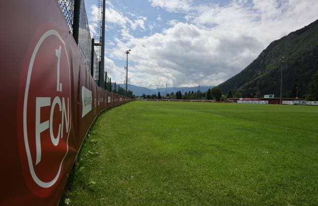 13 07 2025 Soccer 2 Soccer Bundesliga Season 2025 2026 1 FC Nürnberg FCN Club Training Camp Summer Summer Training Camp Gais Bruneck South Tyrol Zink DaMa xdaxmax Symbol Image Symbol Photo Feature Impression Sports Field Training Field Soccer Field Gais