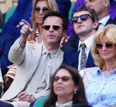 Andrew Scott and Paul Mescal in the Royal Box on Centre Court Wimbledon Tennis Championships, Day 14, The All England Lawn Tennis and Croquet Club, London, UK - 13 Jul 2025London The All England Lawn Tennis and United Kingdom  Copyright: xJavierxGarcia Shutterstockx 15392297k