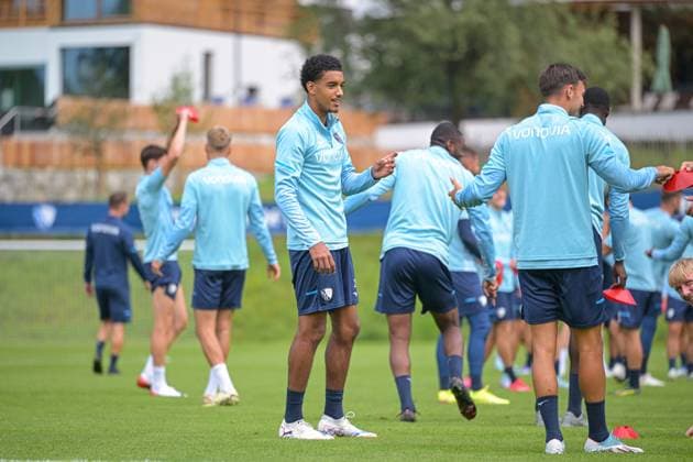 13 07 2025, Football, Season 2025 2026, 2 Bundesliga, Preparation, VfL Bochum summer training camp in Scheffau am Wilden Kaiser, Day 2, Francis Onyeka VfL Bochum 1848 xRHR PHOTO YYx Copyright: RHR-FOTOx RHR-FOTO YY