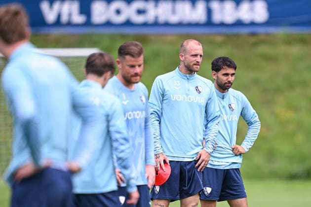 13 07 2025, Football, Season 2025 2026, 2 Bundesliga, Preparation, VfL Bochum summer training camp in Scheffau am Wilden Kaiser, Day 2, Philipp Hofmann VfL Bochum 1848 , Gerrit Holtmann VfL Bochum 1848 xRHR PHOTO YYx Copyright: RHR-FOTOx RHR-FOTO YY