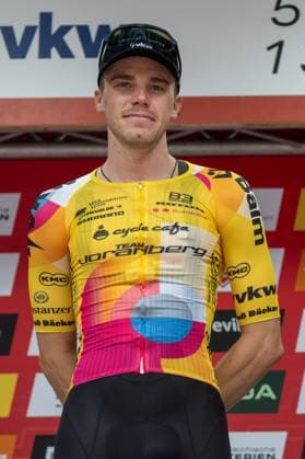 CYCLING - Tour of Austria 2025 FELDKIRCH,AUSTRIA,13.JUL.25 - CYCLING - Tour of Austria, stage 5, Feldkirch - Feldkirch. Image shows Emanuel Zangerle (AUT Team Vorarlberg).  GEPAxpictures xOliverxLerch
