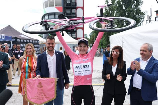 Longo Borghini Elisa after the 8th stage of the Giro d™Italia Women, from ForlÃ¬ to Imola (Autodromo Enzo e Dino Ferrari), Italy Sunday, July 13, 2025. - cycling .  Copyright: xAlessandroxGarofalo LaPressex