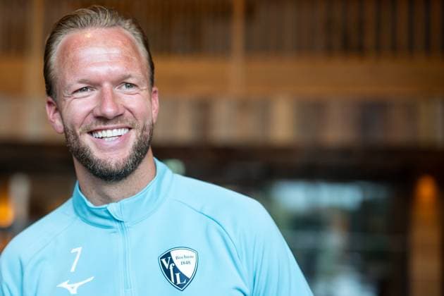 13 07 2025, Football, Season 2025 2026, 2 Bundesliga, Preparation, VfL Bochum summer training camp in Scheffau am Wilden Kaiser, Interview with Kevin Vogt VfL Bochum 1848 xRHR PHOTO YYx Copyright: RHR-FOTOx RHR-FOTO YY