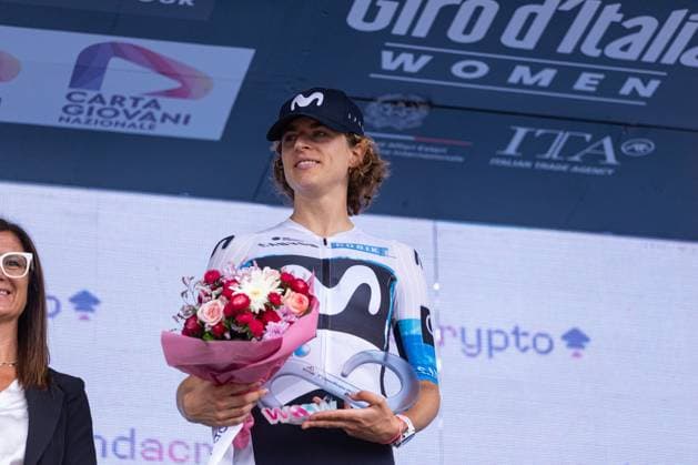 Marlen Reusser, 2nd in GC during Giro d Italia Women - Stage 8 - Forli Imola, Giro d Italia race in Imola, Italy, July 13 2025  Copyright: xTommasoxBerardi IPAxSportx xipa-agency.netx xx IPA_60334670 IPA_Agency_IPA60334670