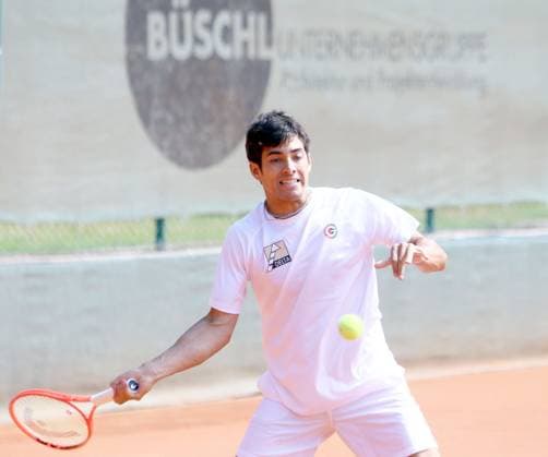 Christian GARIN Grosshesselohe , He Tennis Bundesliga, TC Grosshesselohe vs Koelner HTC 13 07 25, Pullach, Matchday 3 Copyright: WolfgangxFehrmann