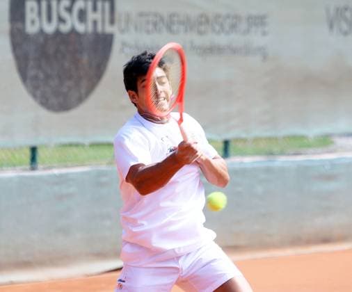 Christian GARIN Grosshesselohe , He Tennis Bundesliga, TC Grosshesselohe vs Koelner HTC 13 07 25, Pullach, Matchday 3 Copyright: WolfgangxFehrmann