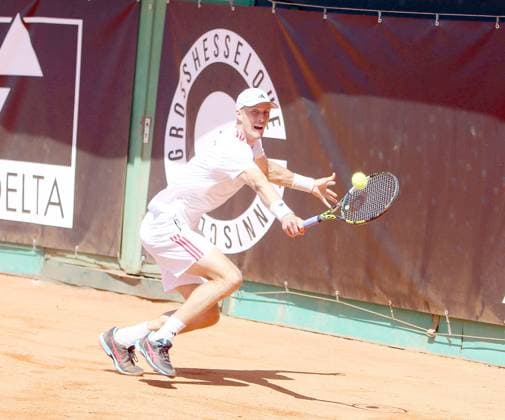 Jan CHOINSKI Koeln , He Tennis Bundesliga, TC Grosshesselohe vs Koelner HTC 13 07 25, Pullach, Matchday 3 Copyright: WolfgangxFehrmann
