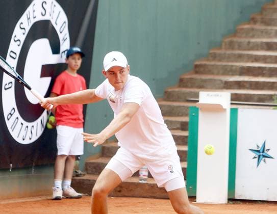 Justin ENGEL Grosshesselohe , He Tennis Bundesliga, TC Grosshesselohe vs Koelner HTC 13 07 25, Pullach, Matchday 3 Copyright: WolfgangxFehrmann